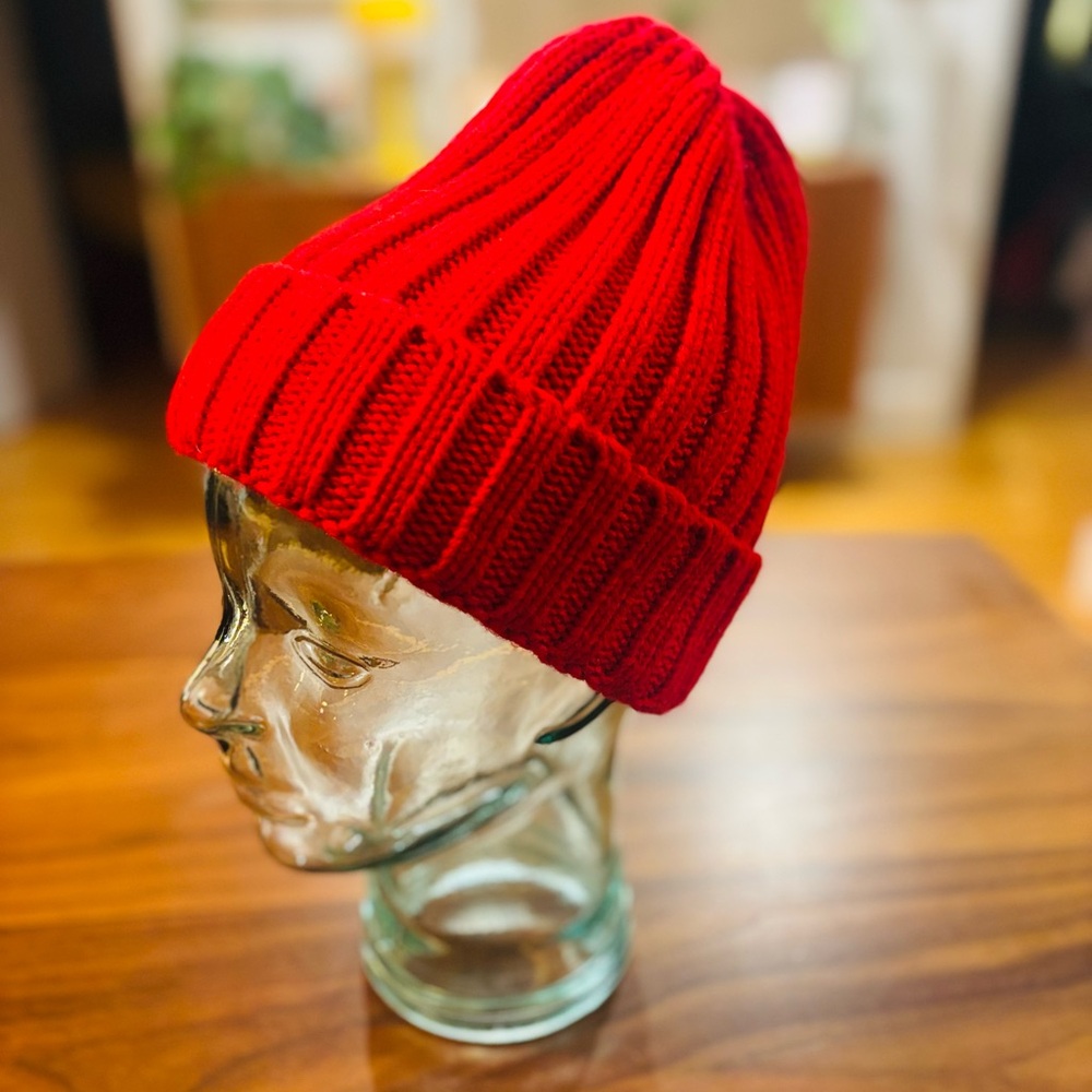 Little Burgundy-Cozy Red Knit Beanie